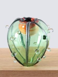 Glaskunst Bubble green