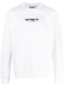 Carhartt WIP sweat Ink Bleed en coton - Blanc