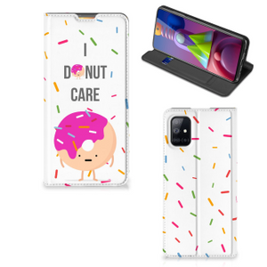 Samsung Galaxy M51 Flip Style Cover Donut Roze