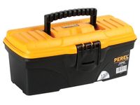 Perel gereedschapskoffer 32 x 16,5 x 13,6 cm zwart/oranje - thumbnail
