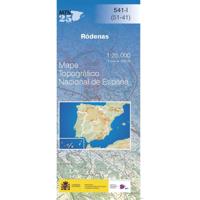 Topografische kaart 541-I Ródenas | CNIG - Instituto Geográfico Nacional