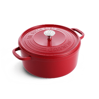 Featherweights Red Braadpan met deksel