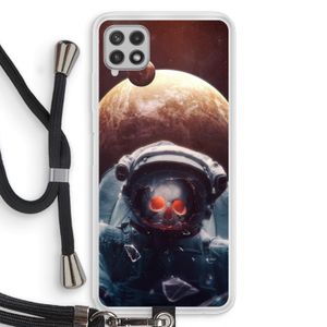 Voyager: Samsung Galaxy A22 4G Transparant Hoesje met koord