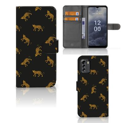 Telefoonhoesje | Met pasjeshouder | voor Nokia G60 Leopards