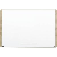 Rocada Whiteboard NAT6421 (b x h) 150 cm x 100 cm Wit (RAL 9003) Kunststof coating Incl. opbergbakje, Horizontaal- of verticaalformaat