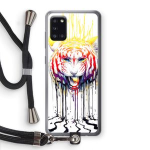 Fading: Samsung Galaxy A31 Transparant Hoesje met koord