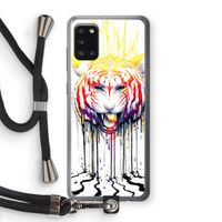 Fading: Samsung Galaxy A31 Transparant Hoesje met koord