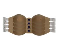 Female accessory 4-pack, donkere huid