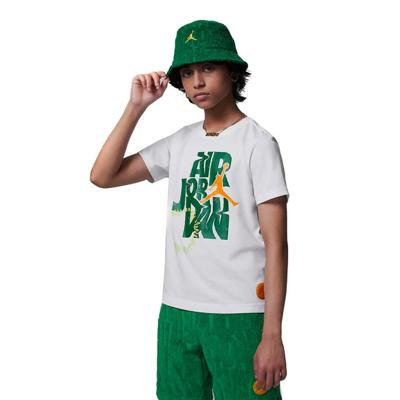 T-Shirt met Korte Mouwen voor kinderen Nike JDB FUEL UP COOL DOWN DROPS SS 95D150 001 Wit - Maat: 16 jaar
