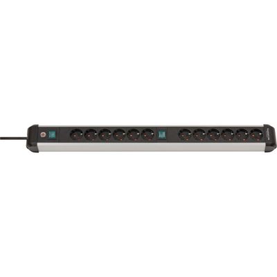 Brennenstuhl Premium-Alu-Line stekkerdoos 12-voudig