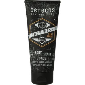 For men only body wash 3-in-1