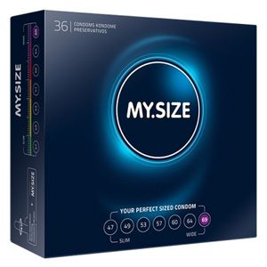 My Size - Natural Latex Condom 69 Width 36 St.