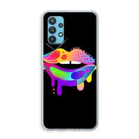 Lip Palette: Samsung Galaxy A32 4G Transparant Hoesje