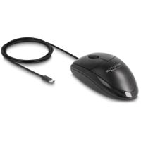 Optische muis, Delock, USB C, 1,5 m