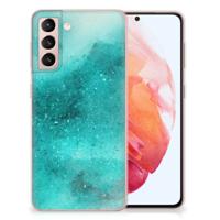 Smartphone hoesje Samsung Galaxy S21 Painting Blue