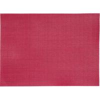 Placemats - rood - 12x stuks - geweven - 45 x 30 cm - onderleggers - tafeldecoratie
