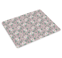 70's daisy flower roze bloemen muismat