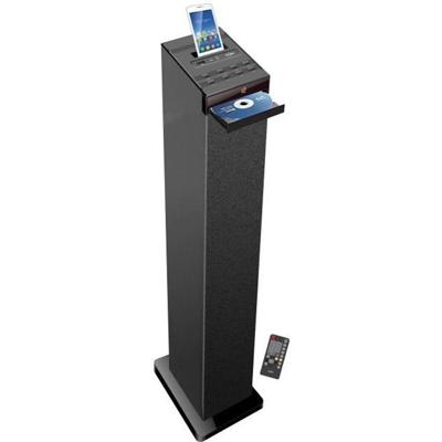 INOVALLEY HP32CD - Bluetooth sound tower, CD player, USB - black