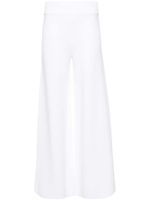 P.A.R.O.S.H. pantalon droit en maille - Blanc