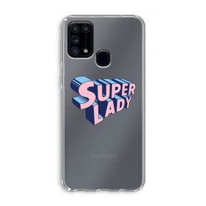 Superlady: Samsung Galaxy M31 Transparant Hoesje