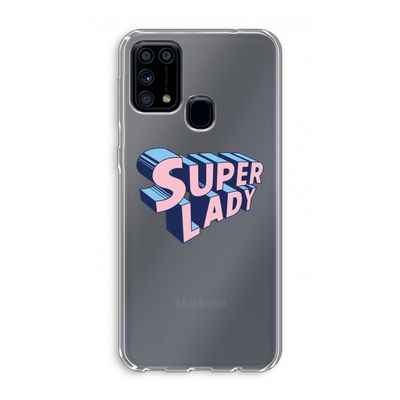 Superlady: Samsung Galaxy M31 Transparant Hoesje