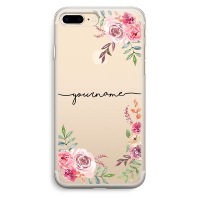 Rozen: iPhone 7 Plus Transparant Hoesje