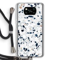 Terrazzo N°1: Xiaomi Poco X3 NFC Transparant Hoesje met koord