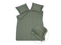 Vandyck Vandyck Purity 86 Stripe Dekbedovertrek 2-persoons (200x200/220) sage green