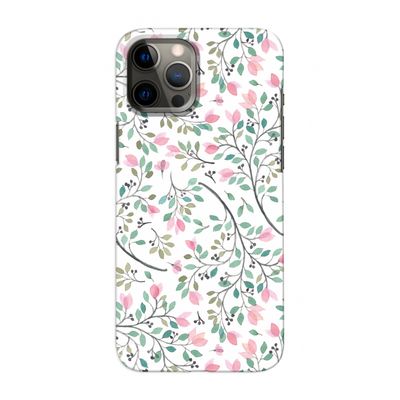 Sierlijke bloemen: Volledig geprint iPhone 12 Pro Max Hoesje