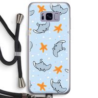 Manta: Samsung Galaxy S8 Transparant Hoesje met koord