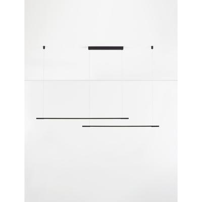 Lyora Strakke hanglampBrillia zwart 161cm - 9060281
