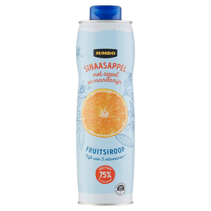 Jumbo Fruitsiroop Sinaasappel met Mandarijn 750ml