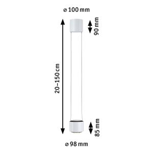 Paulmann 94971 hangende plafondverlichting Flexibele montage Niet-verwisselbare lamp(en) LED