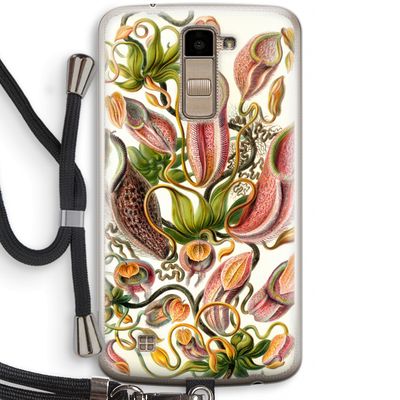 Haeckel Nepenthaceae: LG K10 (2016) Transparant Hoesje met koord