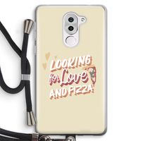 Pizza is the answer: Honor 6X Transparant Hoesje met koord