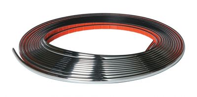 Race Sport decoratiestrip PVC 8 meter x 7 mm chroom Race Sport decoratiestrip PVC 8 meter x 7 mm chroom