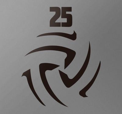 Muursticker Personaliseerbaar volleybal nummer
