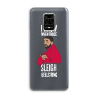 Sleigh Bells Ring: Xiaomi Redmi Note 9 Pro Transparant Hoesje