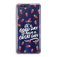Don’t forget to have a great day: Honor 9 Transparant Hoesje