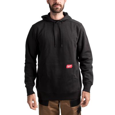Milwaukee WH MW BL XXL Work hoodie midweight zwart maat XXL - 4932493120