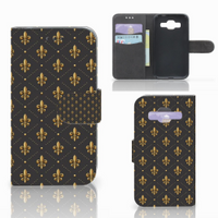 Samsung Galaxy Core Prime Telefoon Hoesje Franse Lelie - thumbnail