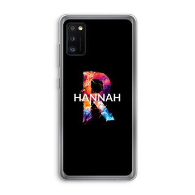 Abstract Spectrum: Samsung Galaxy A41 Transparant Hoesje