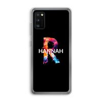 Abstract Spectrum: Samsung Galaxy A41 Transparant Hoesje