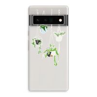 Hang In There: Google Pixel 6 Pro Transparant Hoesje