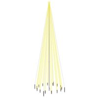 The Living Store LED Kerstboom 230x800 cm - 1.134 warmwitte LEDs - 8 lichteffecten - Compact ontwerp - Grondpin -