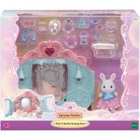 Speelset - SYLVANIAN FAMILIES - Prinsessenjurk - Koets- en Sneeuwkonijnmeisje