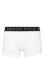 Philipp Plein boxer à motif Gothic Plein - Blanc