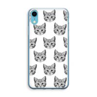 Kitten: iPhone XR Transparant Hoesje Kitten: iPhone XR Transparant Hoesje