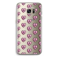 GIRL POWER: Samsung Galaxy S7 Edge Transparant Hoesje