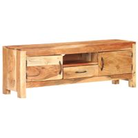 Tv-meubel 116x30x40 cm massief acaciahout